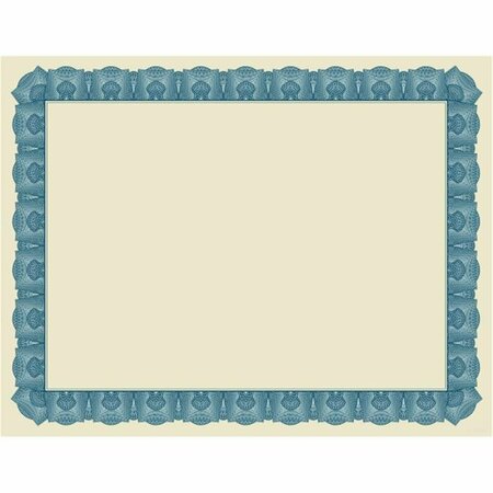 INKINJECTION Tree Free Certificate with Blue Border - Natural IN3203863
